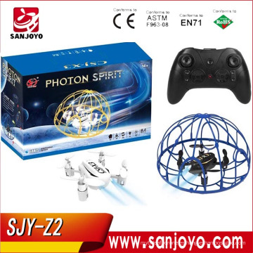 El más nuevo Mini Drone de control remoto con modo sin cabeza One Key return RC Dron Quadcopter Helicóptero SJY-Z2